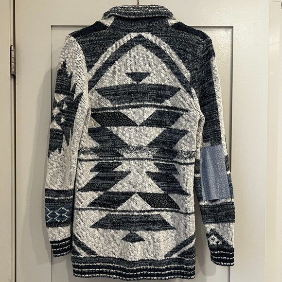Lucky Brand Heritage Shawl Cardigan Sweater Size XS/S - Picture 4 of 11